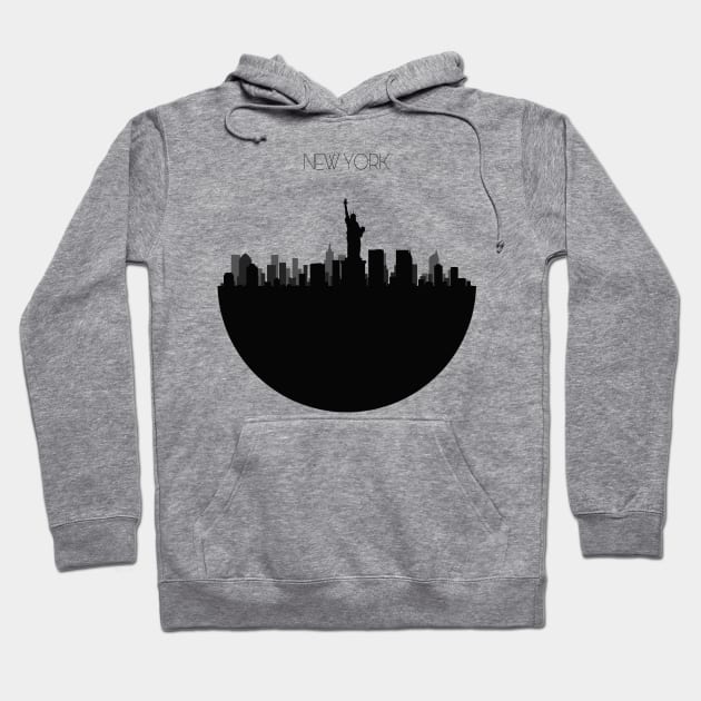 New York City Skyline Hoodie by inspirowl